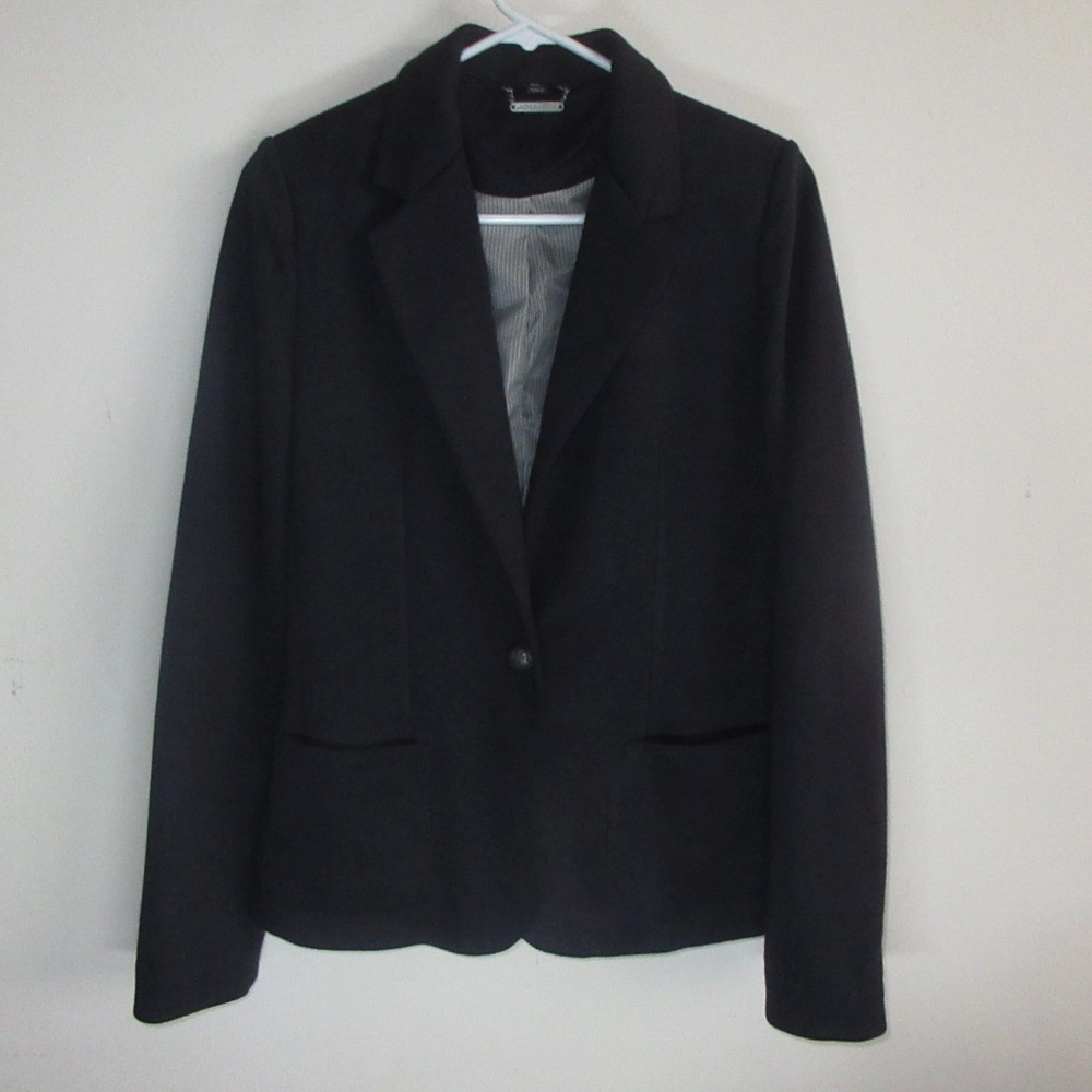 Jou Jou Navy One Button Suit Jacket – Size Medium